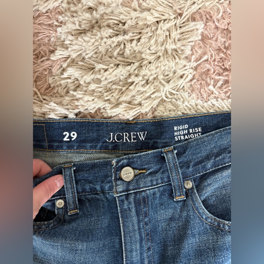 J. Crew Women's Rigid High Rise Jeans - Picture 4 of 6